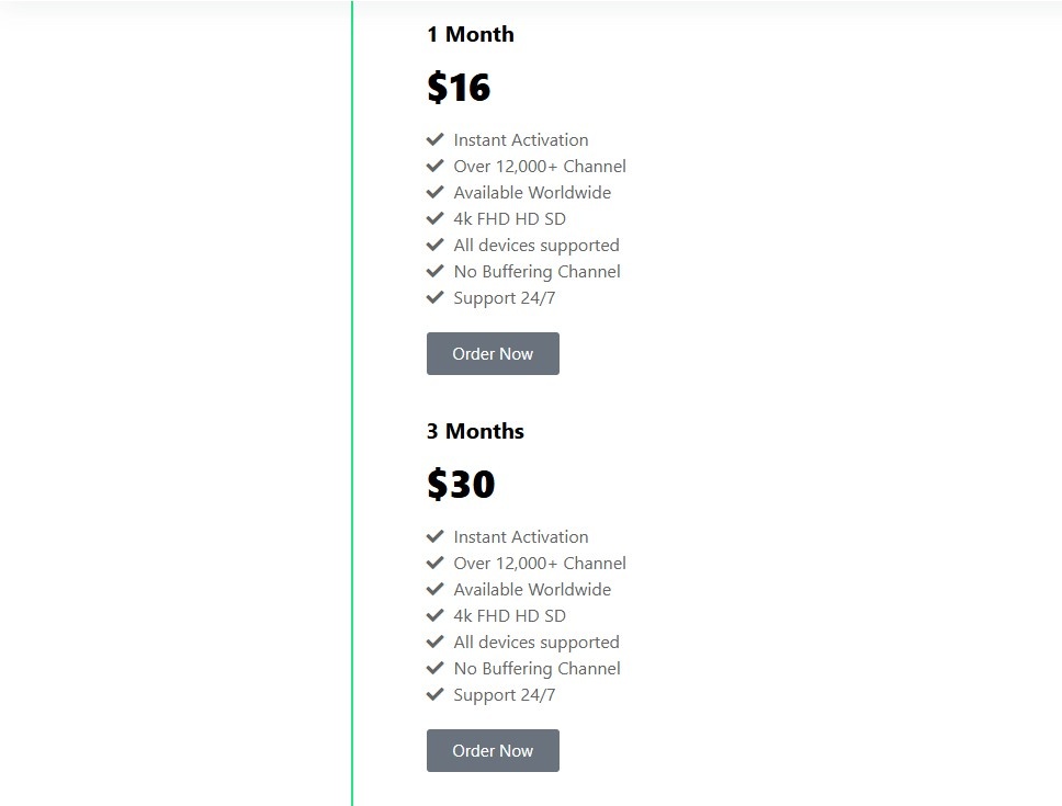 Digitalizard IPTV Pricing