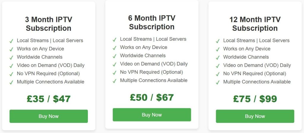 Reliableview Pricing