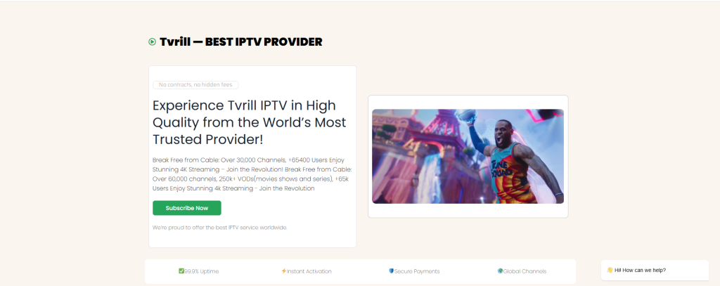 What Is Tvrill IPTV?