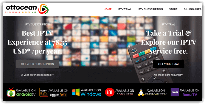 ottocean IPTV