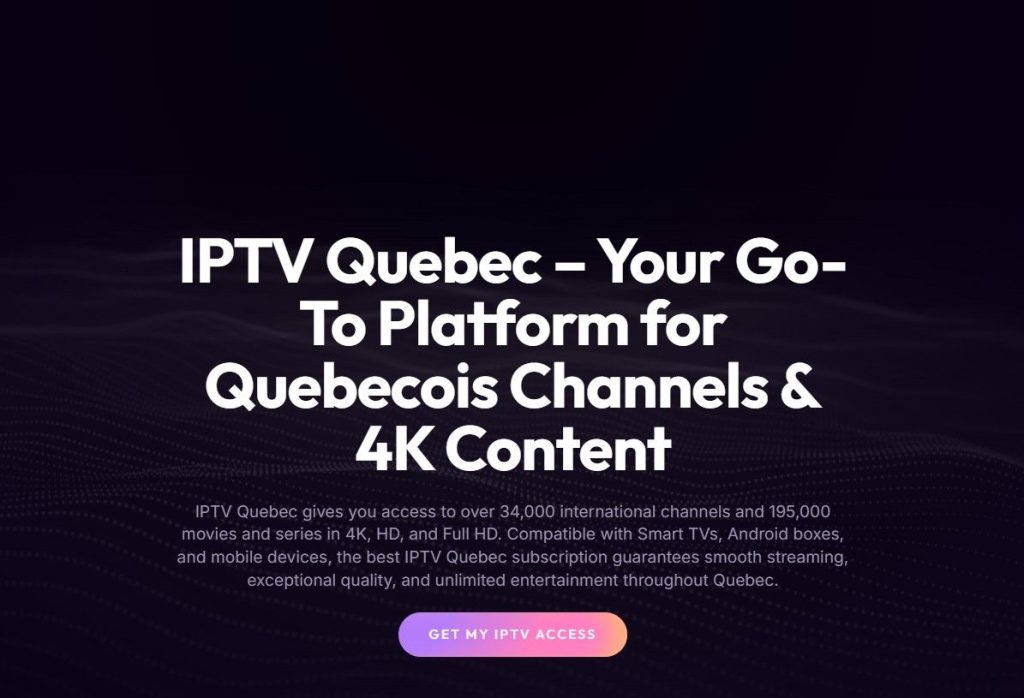 IPTV Quebec