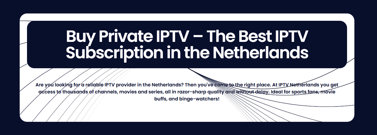 Wat is Private IPTV?