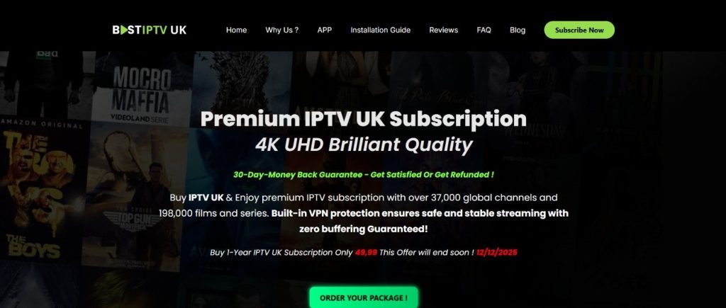 Best IPTV UK