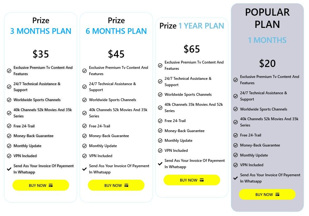 Multivision IPTV Pricing