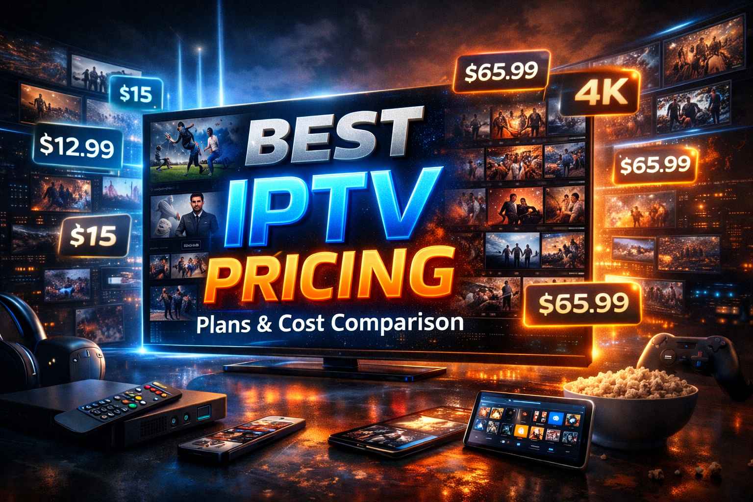 Best IPTV Pricing – Plans & Cost Comparison